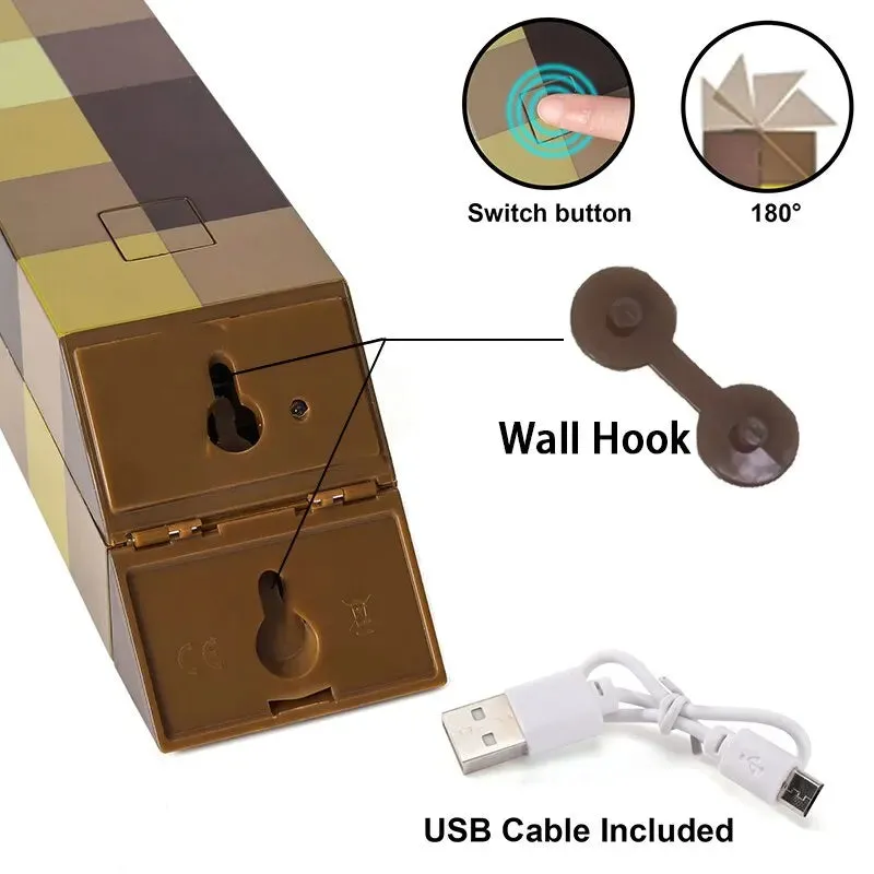 Brownstone Led Night Light Usb Torch Lamp with Buckle