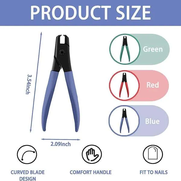 Cutanio - Set of 3 nail clippers