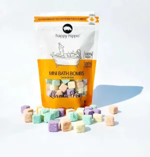 Happy Hippo Llama Poop Mini Bubble Bombs