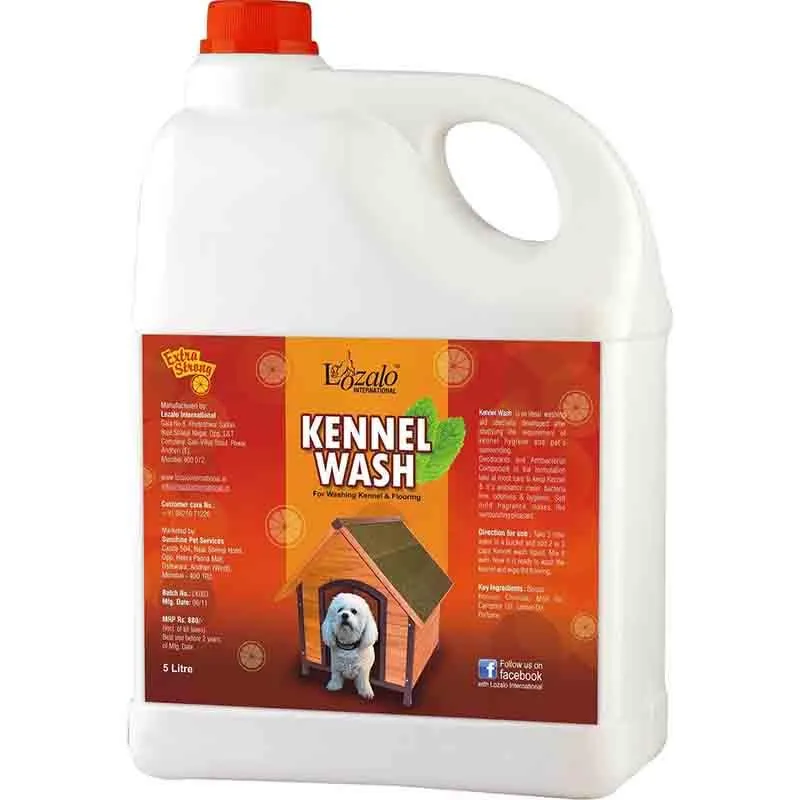 Lozalo Kennel Wash Regular (Red Colour) for Kennel Cleaning