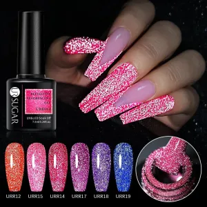 Reflective Glitter Gel Nail Polish