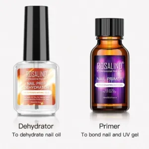 ROSALIND Nail Primer And Nail Prep Dehydrator Set