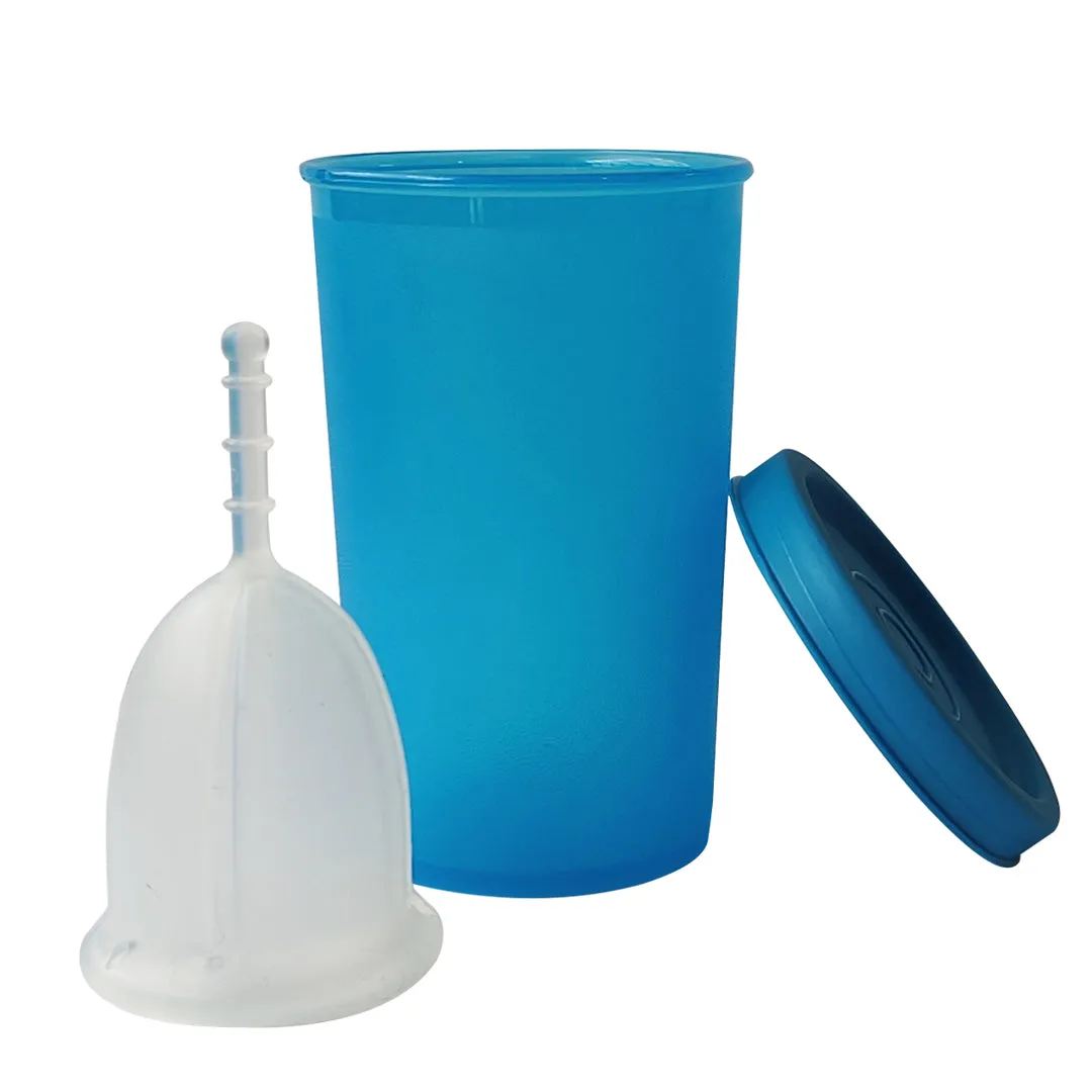 SochGreen Reusable Menstrual Cup For Women & Sterilizing / Disinfecting / Cleaning Container