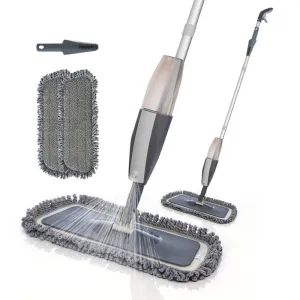 Spray Mops With4 PCS Microfiber Reusable Pads
