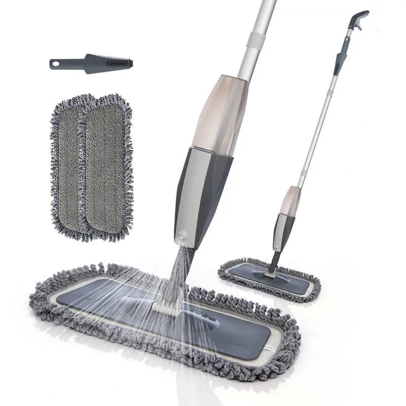 Spray Mops With4 PCS Microfiber Reusable Pads