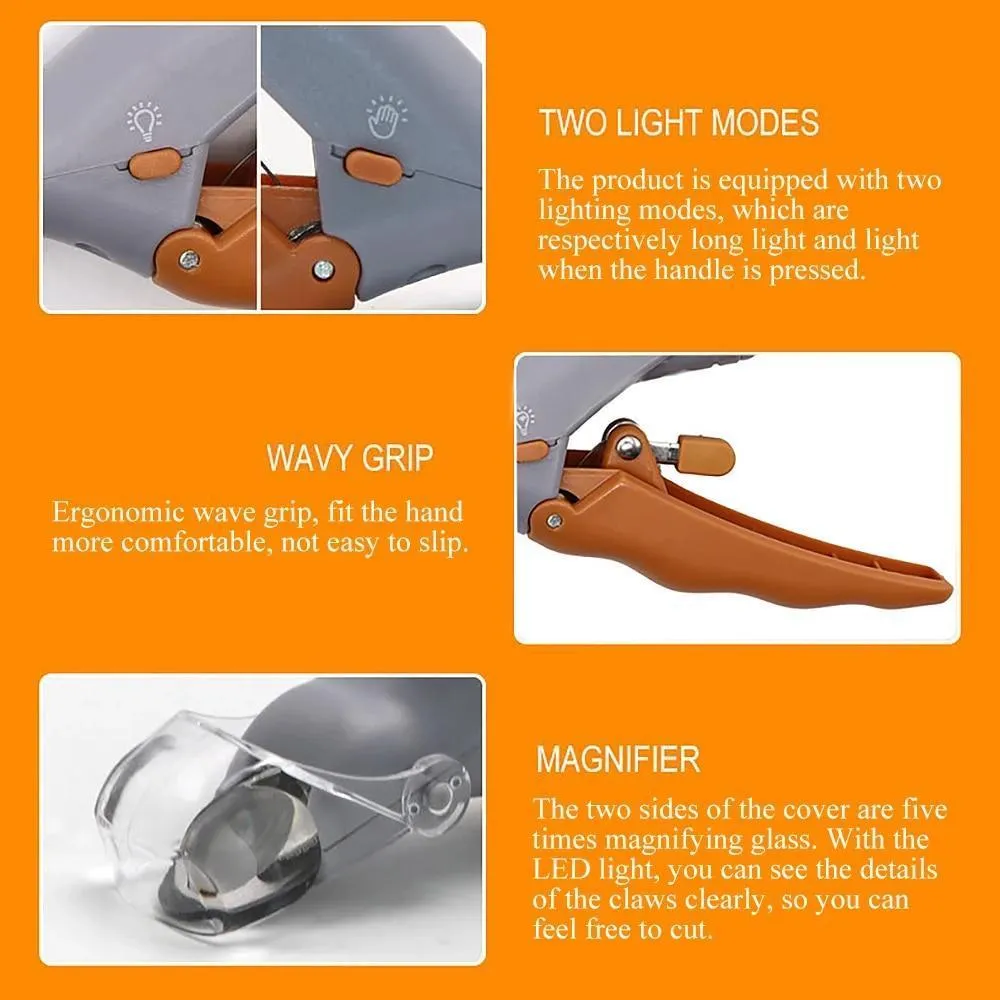 TrimCare LED Light Pet Nail Clipper